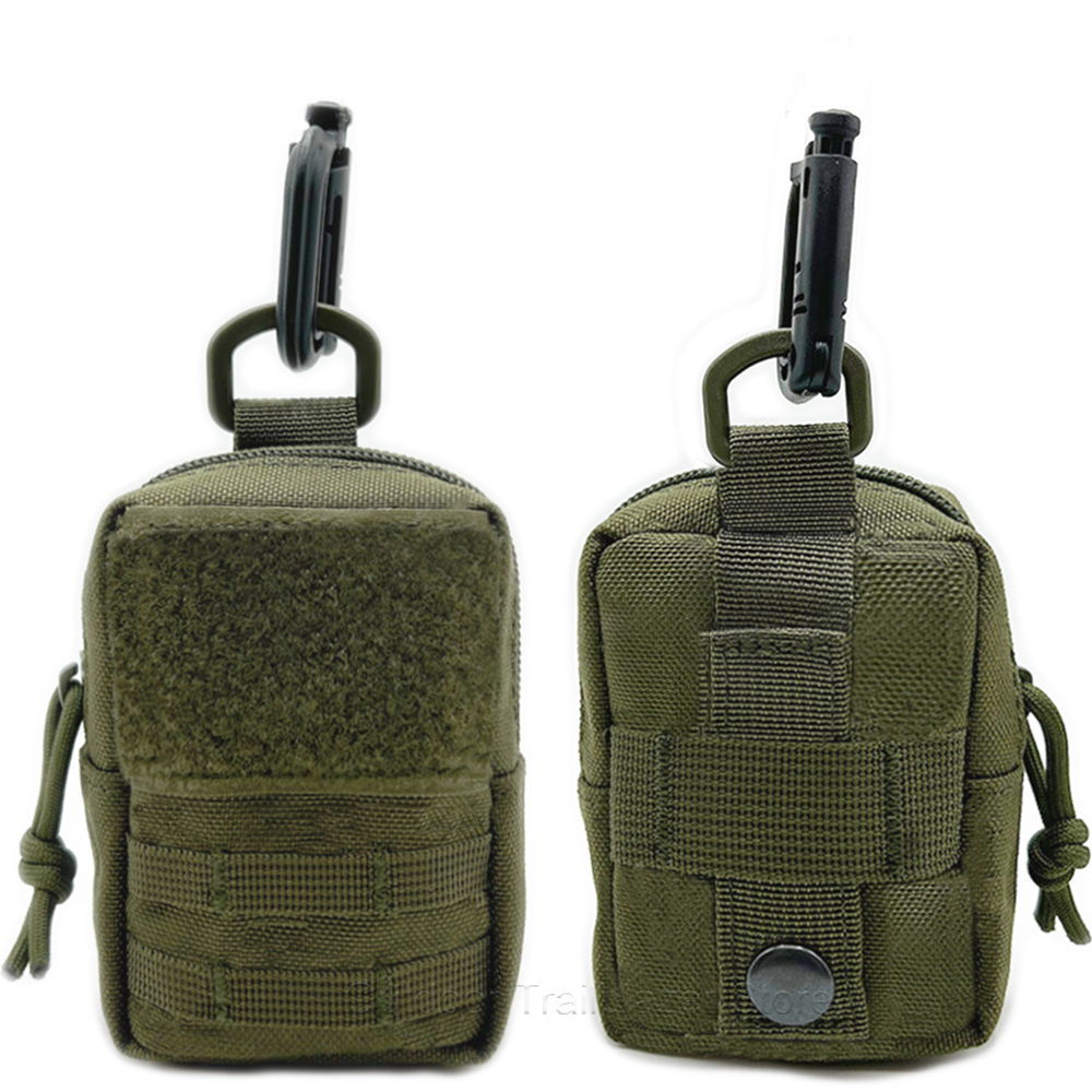 Running Zwift - Kantong MOLLE Mini Taktis Tas Pinggang