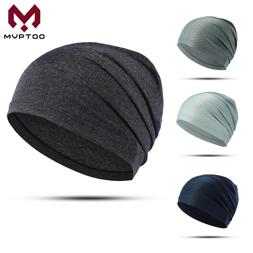Running Cap Mesh - Bandana Bernapas Musim Panas Topi Beanie