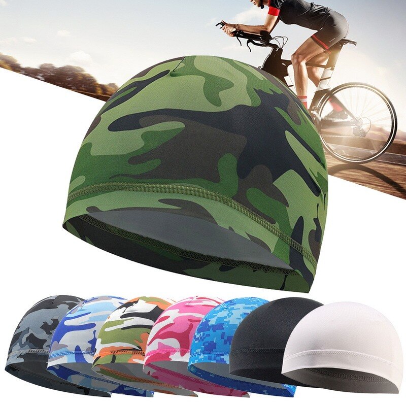 Topi Beanie Bersepeda Musim Pa - Running Cap Mesh ulasan dan harga