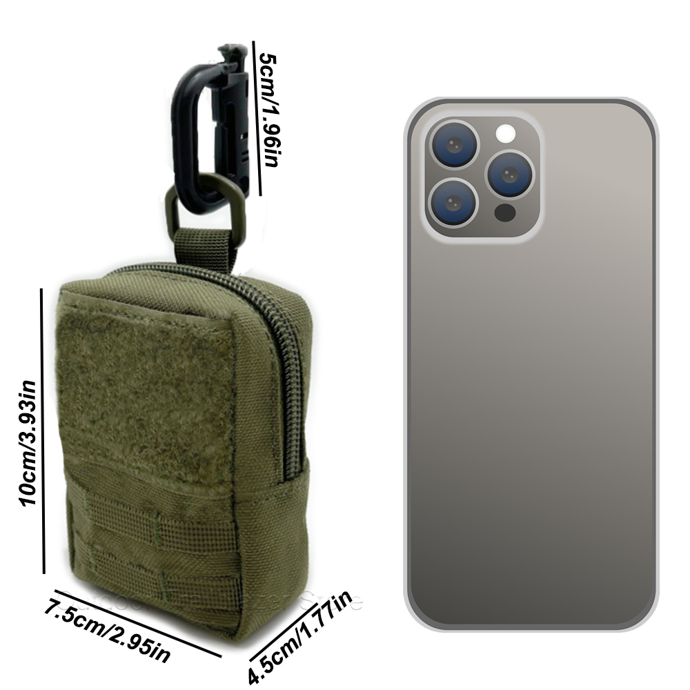 Kantong MOLLE Mini Taktis Tas  - Running Zwift ulasan dan harga