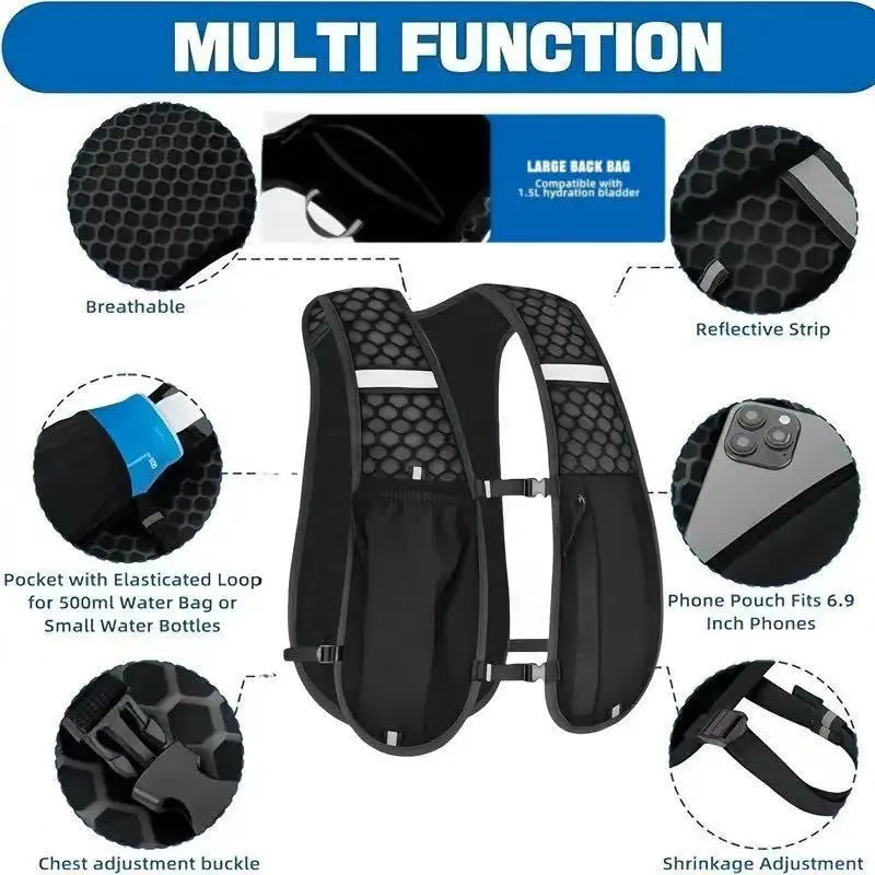 Rompi Olahraga Unisex Tahan Ai - Running Gear Winter ulasan dan harga