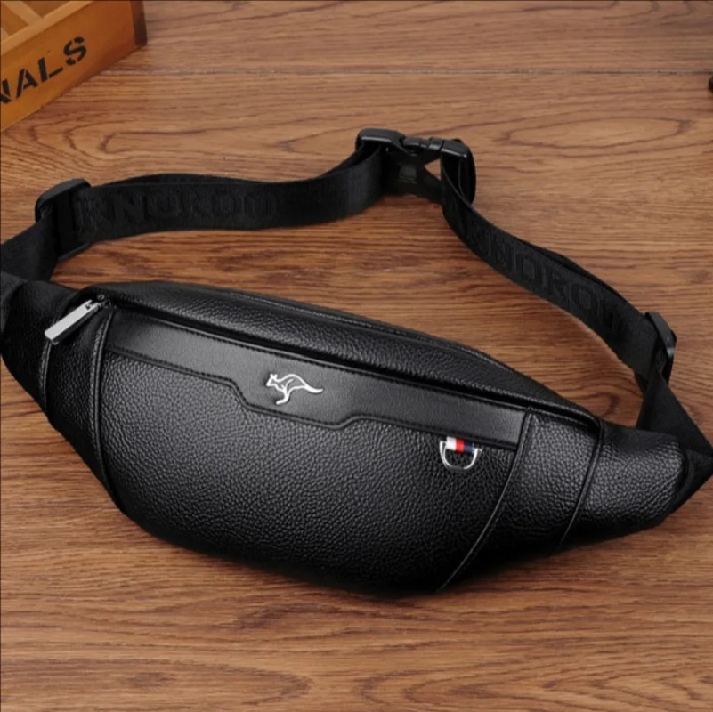 Tas Pinggang Kulit Bisnis Mult - Running Zwift ulasan dan harga
